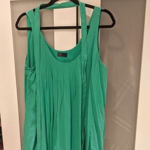Cool green summer dress (Gap L)